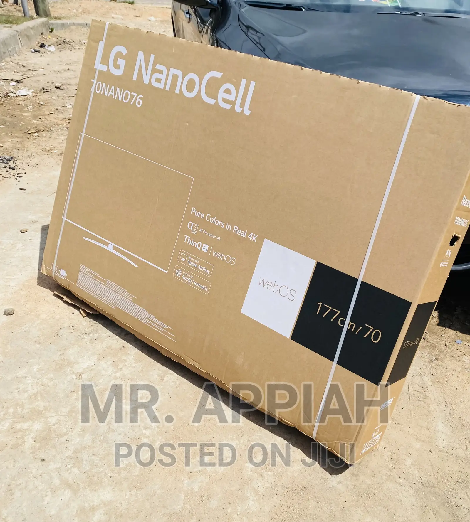 Enjoy Cinema Experiences on LG 70” 70NANO763 Nanocell Tv