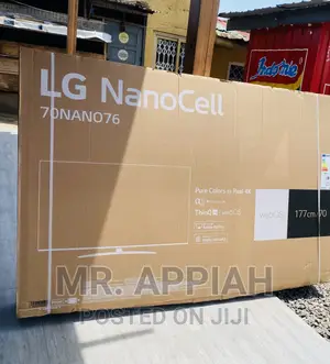 Enjoy Cinema Experiences on LG 70” 70NANO763 Nanocell Tv