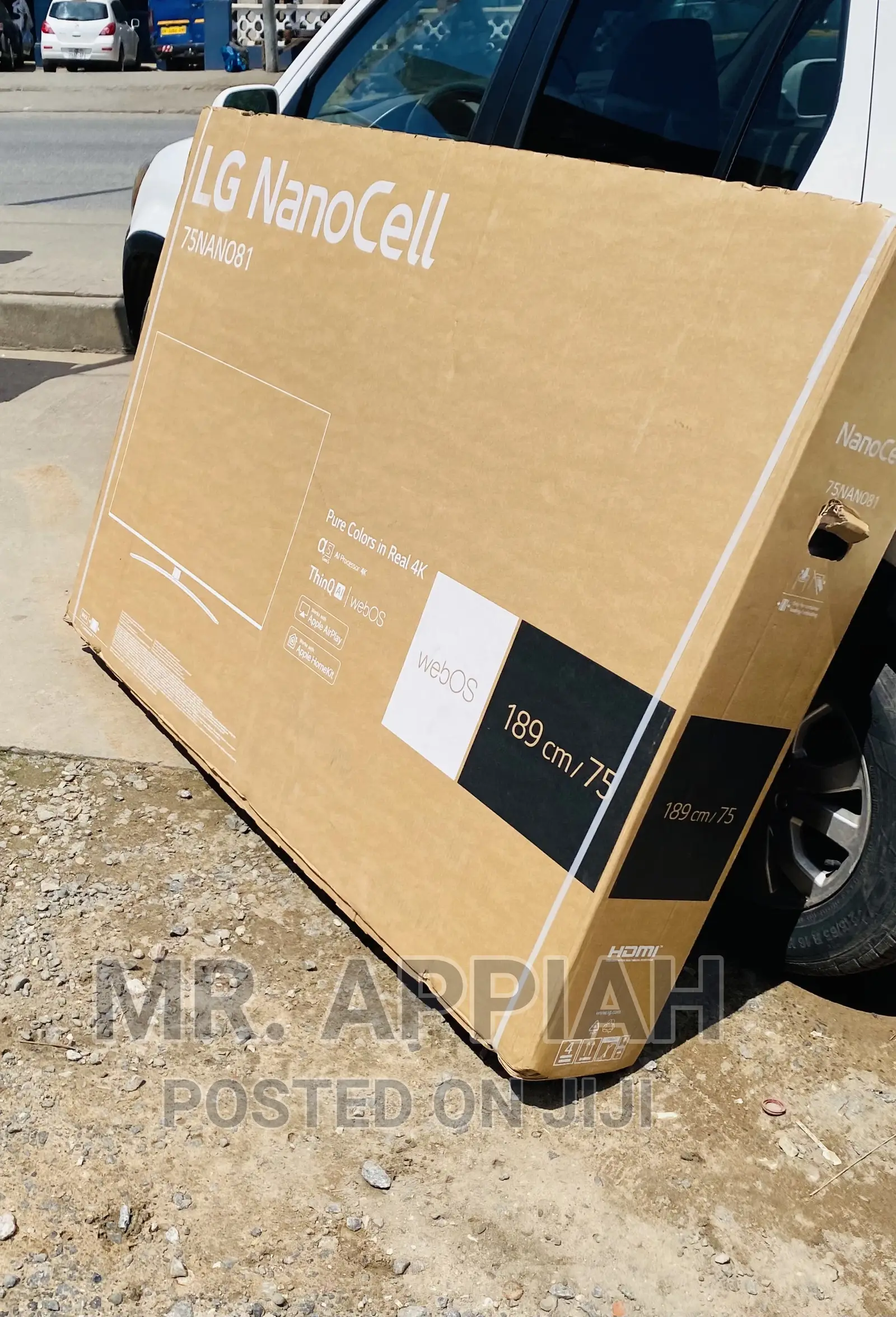 Quality Yet Affordable LG 75” Nanocell Smart Tv(75NANO81)