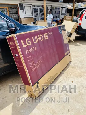 Latest and Durable LG 75up7760 75 Inch Uhd LED Tv(Black).