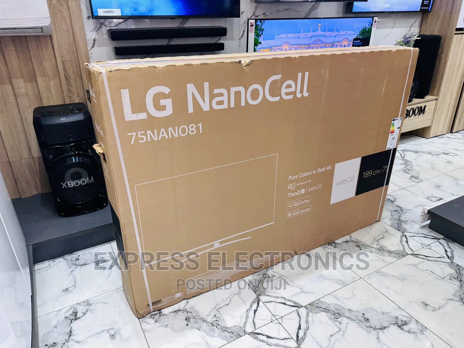 Grab a Deal on Nanocell UHD Smart 75”Nano81 Lg Tv