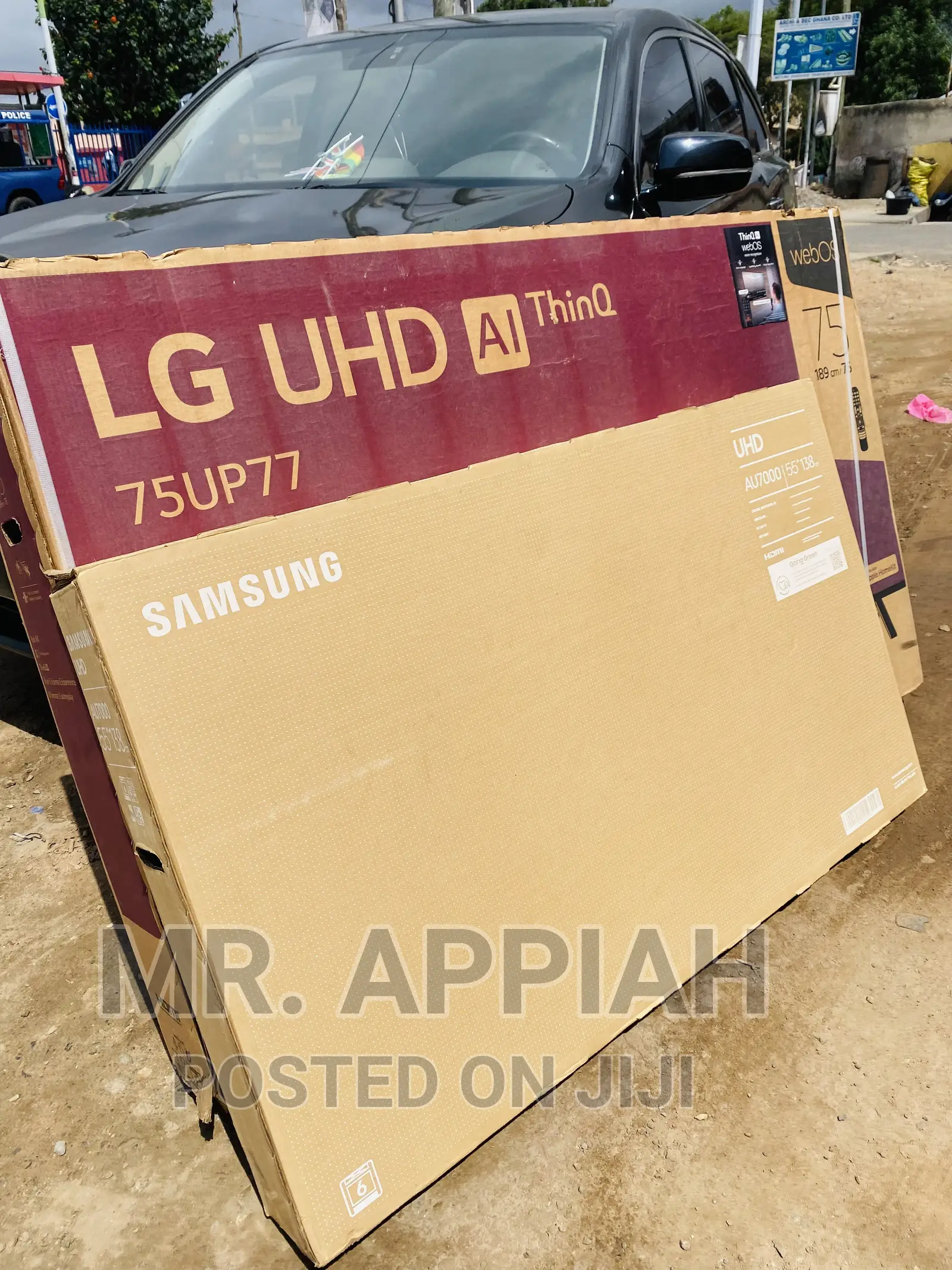 Basic Black Samsung 55bu8000 55” Uhd Crystal Smart Tv