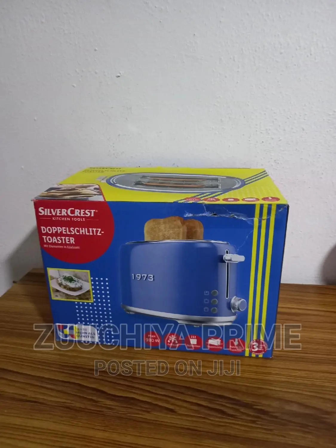 Silvercrest 2 Slice Toaster From Germany
