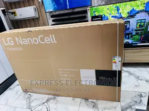Quad Core Processor Nanocell 75”Nano81 Lag Tv 