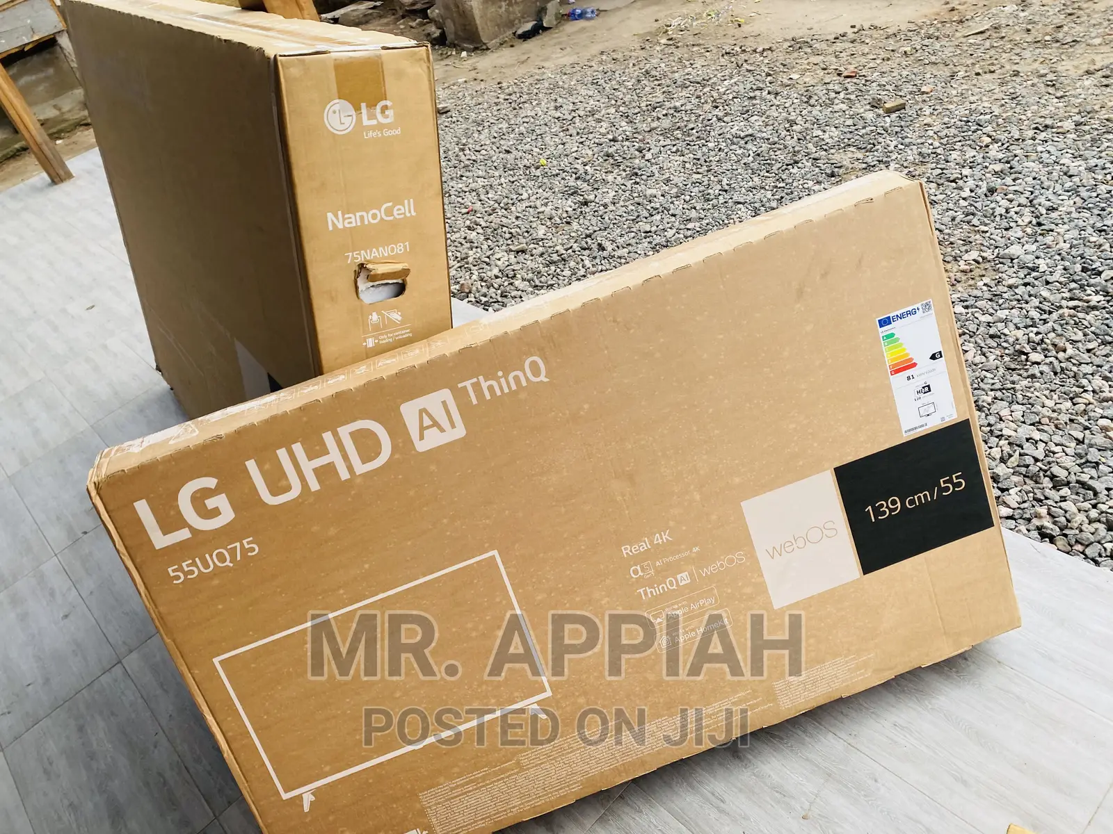 Purchase Original LG 55 Inch Uhd Smart LED Tv(Black)