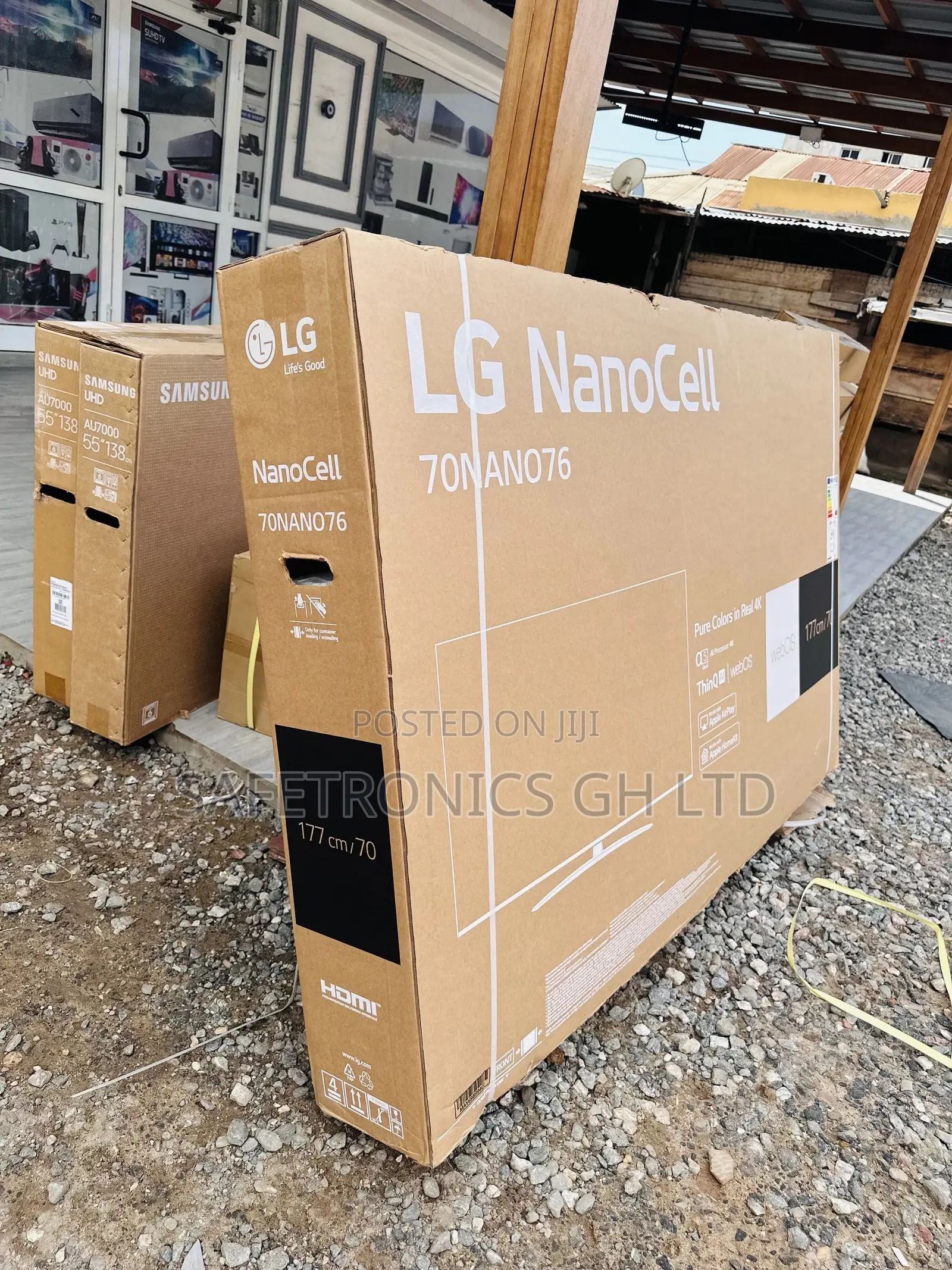 Lastest 70 Inches Glossy Smart Lg Nano76 UHD Tv