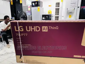 Unlimited Entertainment UHD Smart Lg 75”UP7760 Tv