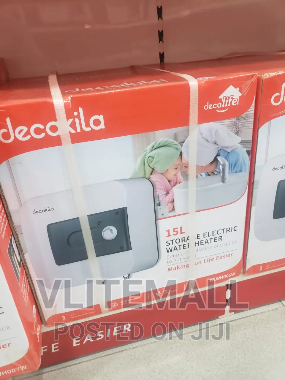 Decakila 15L Electric Water Heater – KEWH006W