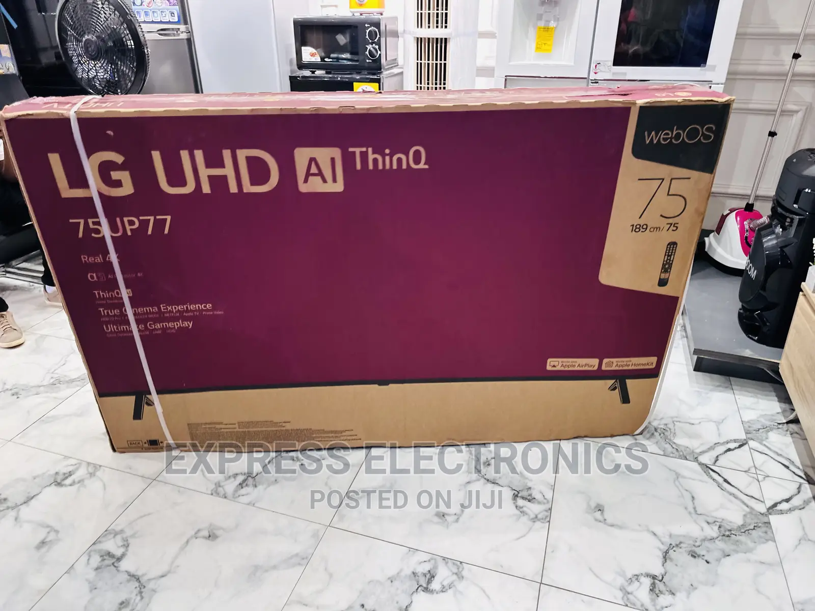 Call  and Purchase for Lg UHD Smart 75”UP7760