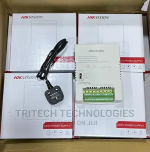 Hikvision Power Supply 20amps With Inbuilt Cooling Fan
