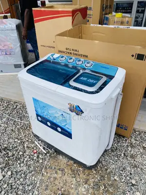Authentic Nasco 10kg Double Door Washing Machine(White) 