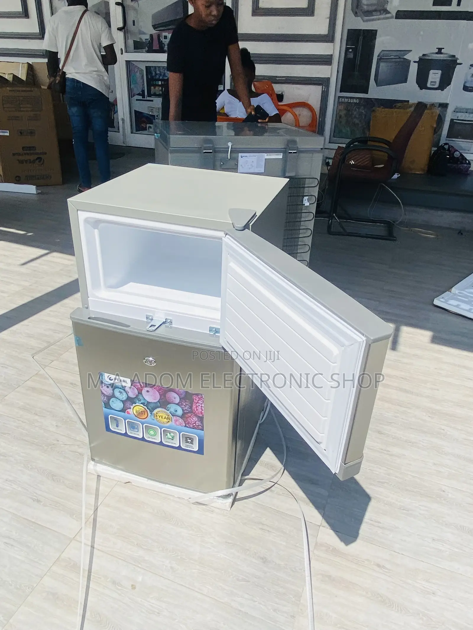 Authentic Pearl 10T Double Door Refrigerator 