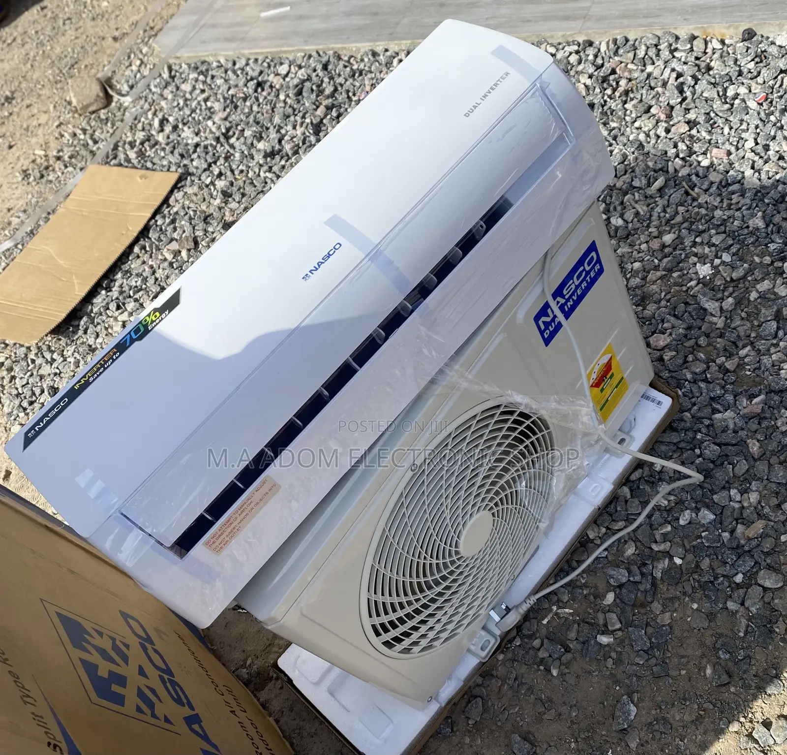 Super Chilling Nasco 2.0hp Split Type Dual Inverter Ac