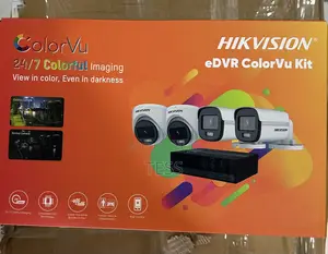 Hikvision 4ch 2MP Edvr Color Vu Kit With 500gb SSD