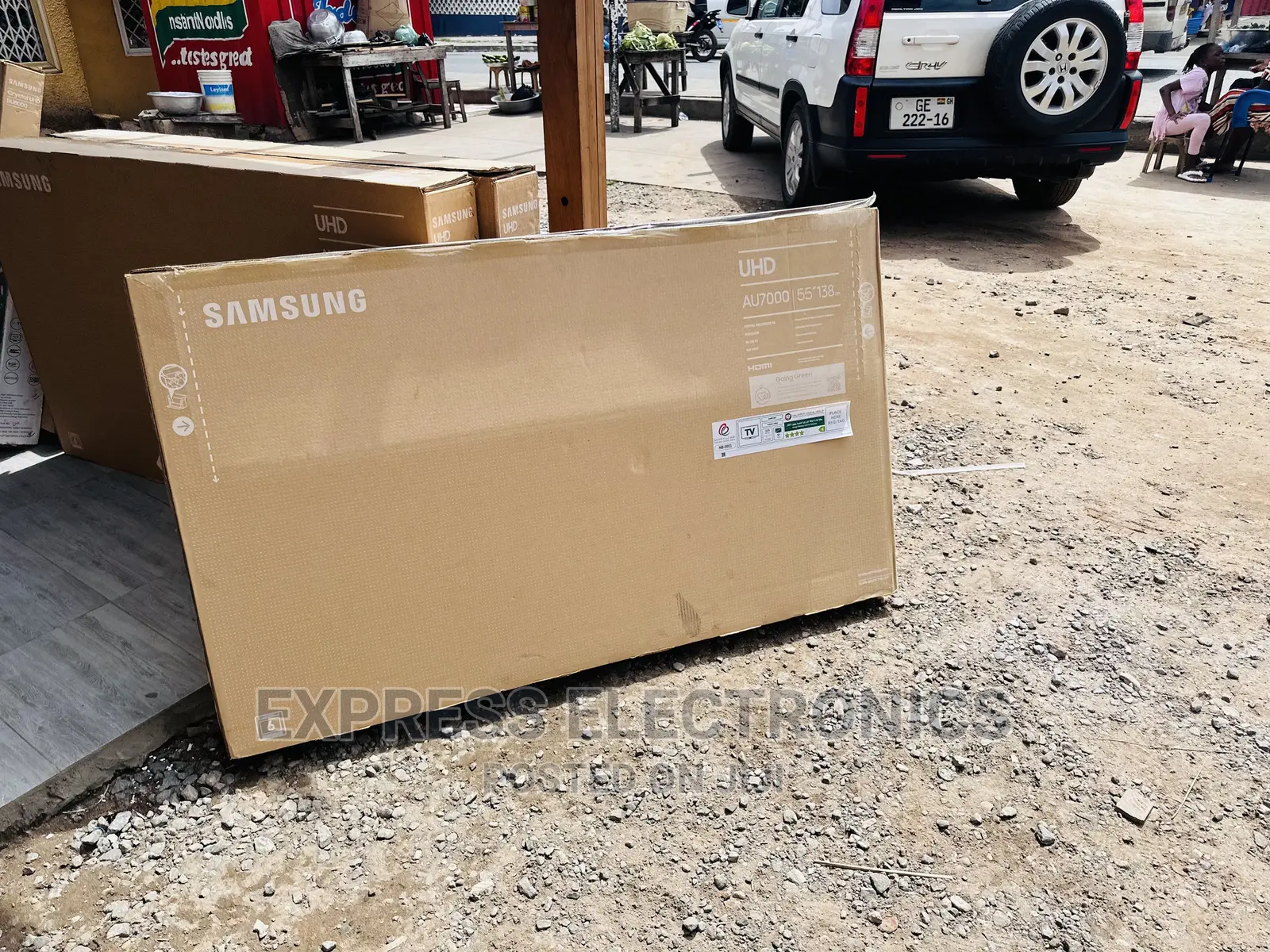 Upgrade Home With New Samsung UHD Smart 55”Au7092 Tv 
