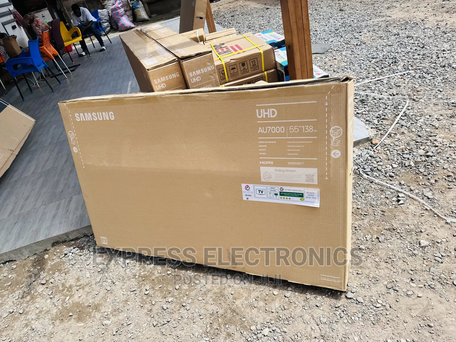 Look  Very Stylish Samsung UHD Smart Glossy 55”Cu7172