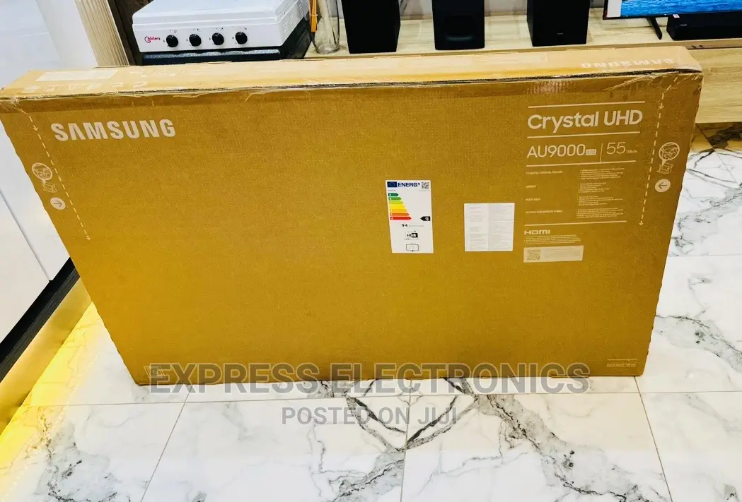 Premium Sleek Slim UHD Smart 55”Au9000 Samsung Tv 