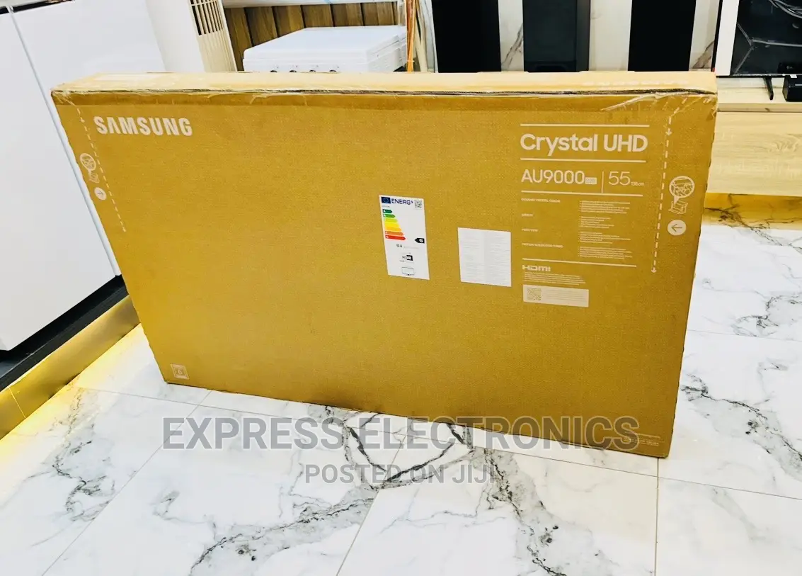 Premium Sleek Slim UHD Smart 55”Au9000 Samsung Tv 