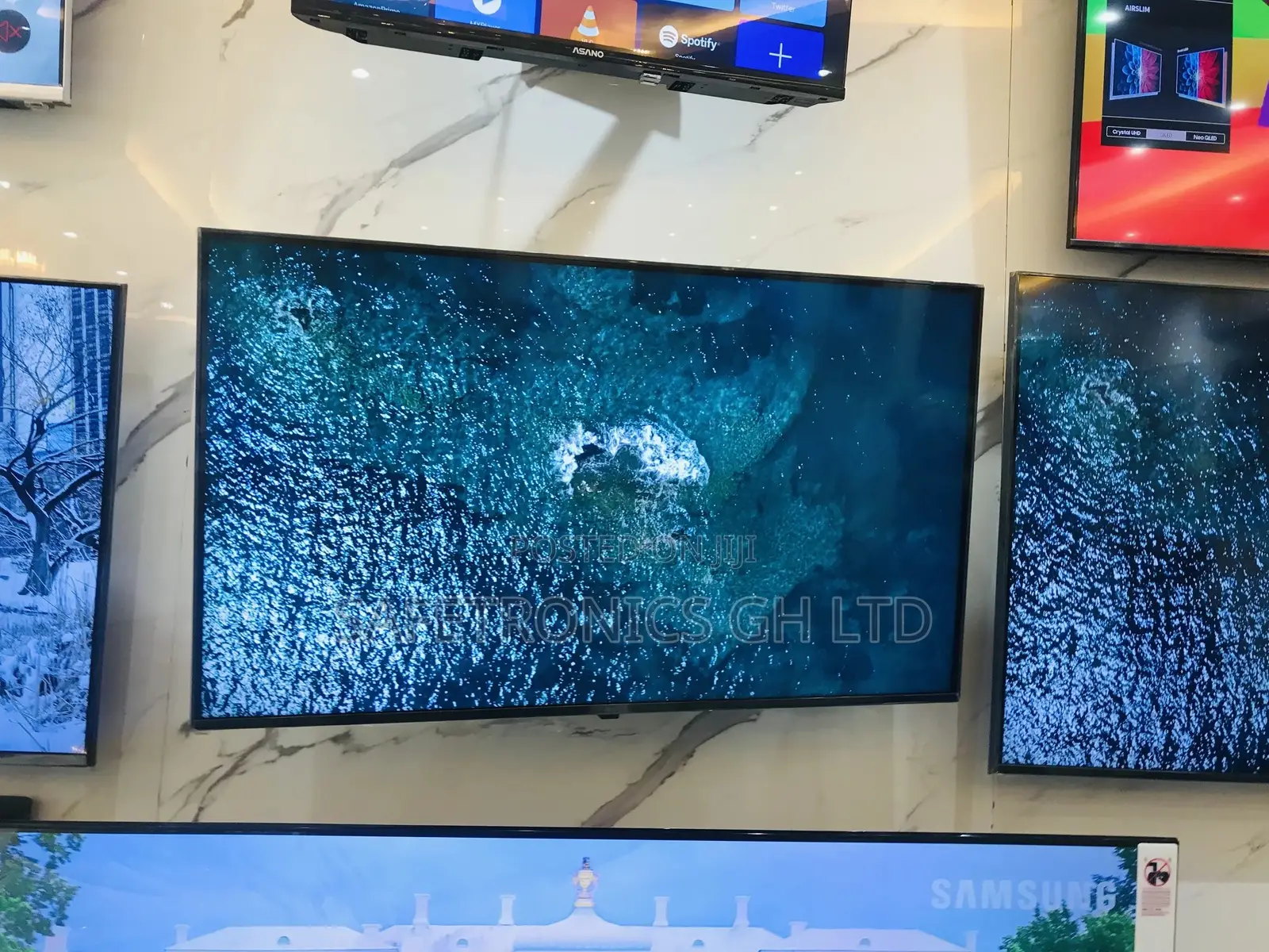 Au9000 Smart Uhd 55 Inches Led Glossy Samsung Crystal Tv