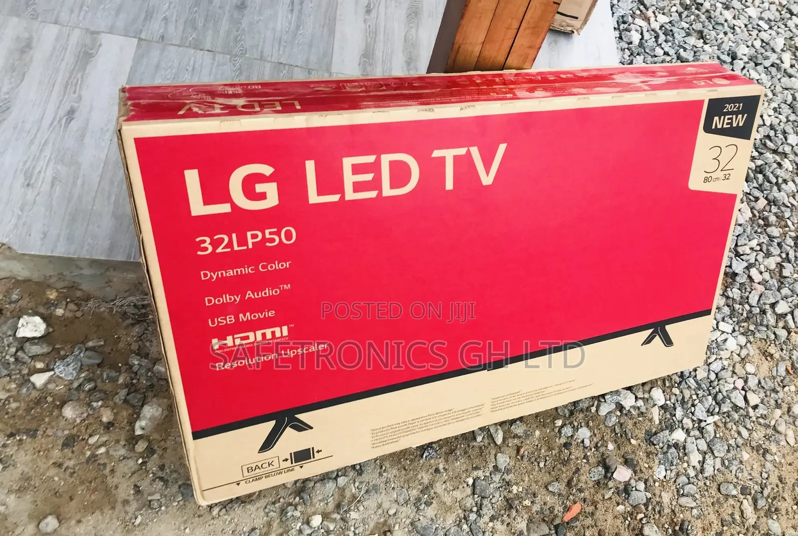 LP50 32 Inches Glossy LED LG Smart Crystal Tv