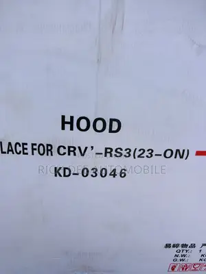 CRV 2023 Bonnet