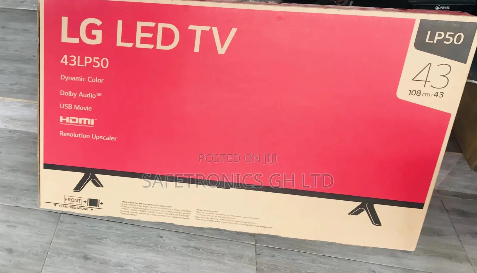 LP5000PTA 43 Inches Glossy LED Lg Smart Crystal Tv 