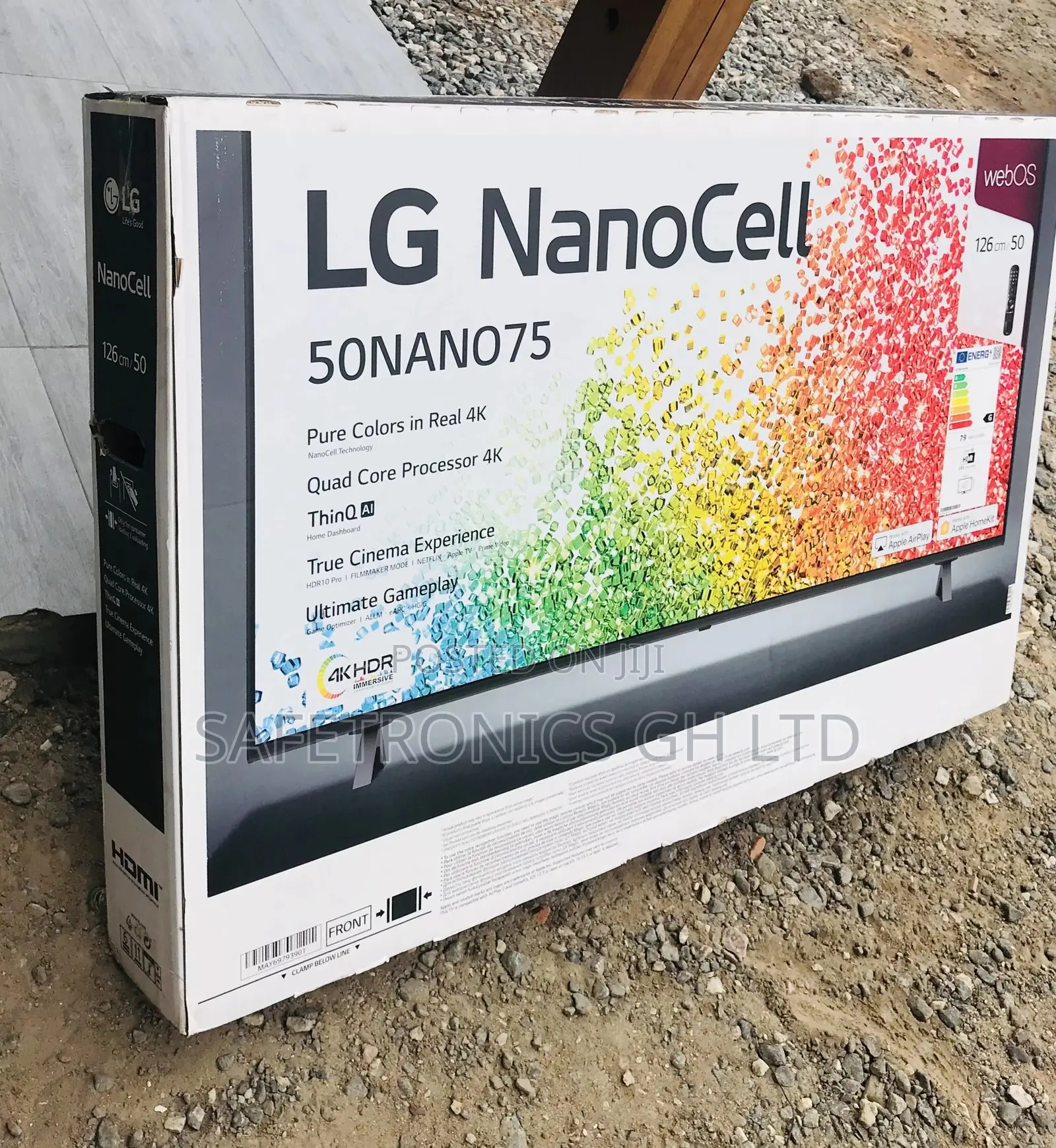 Nano75 Nanocell Lg LED Glossy Crystal UHD Smart Slim Tv 