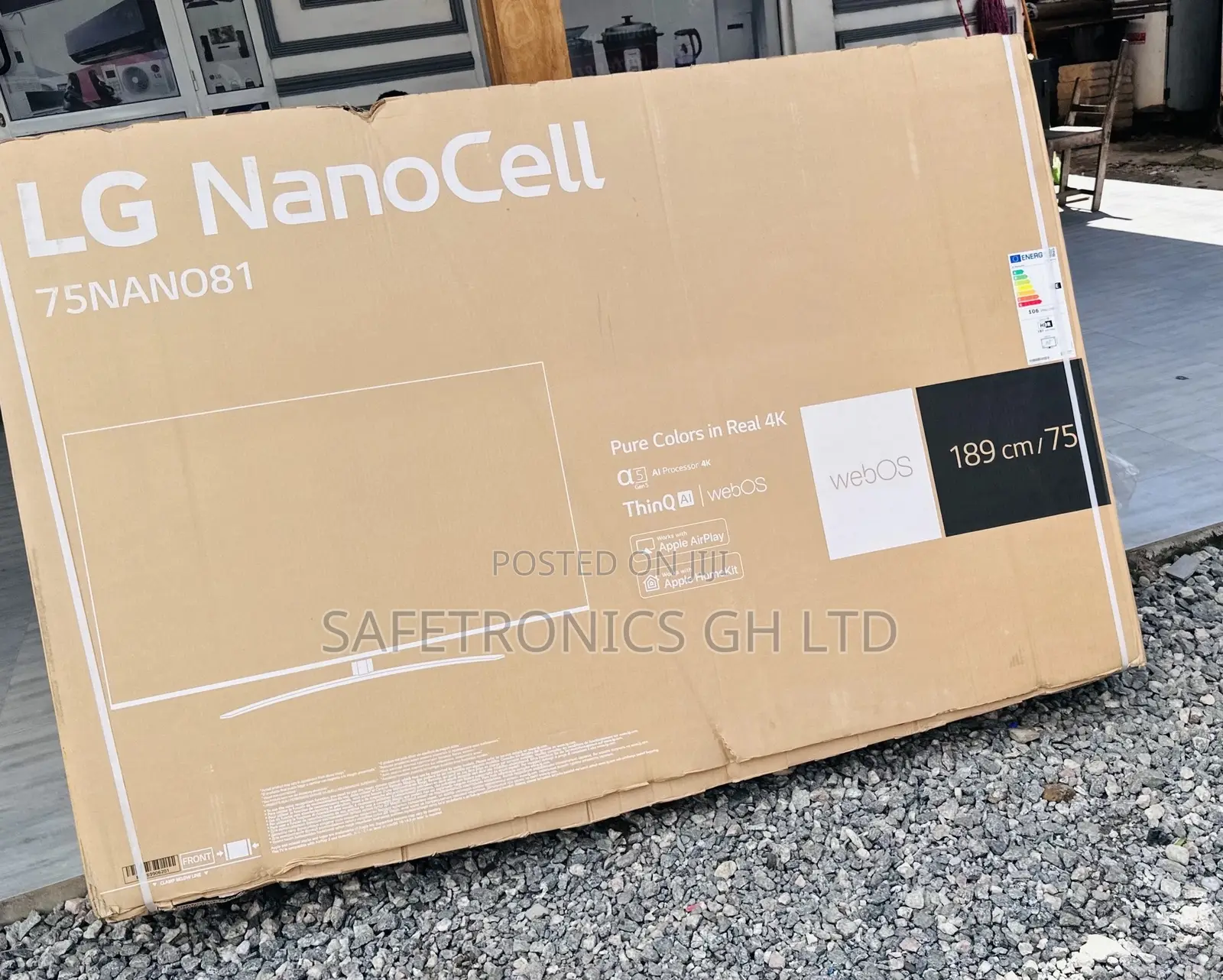 Smart LED Ultra UHD Crystal Lg 70 Inches Nano81 Nanocell
