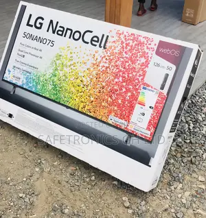 UHD Crystal LG Nano75 Glossy LED Nanocell 50 Inches Tv 