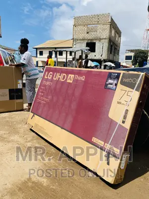 Extremely Quality LG 75 Inch 75UP7760 Uhd Real Smart Tv.
