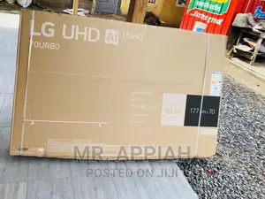 Durable and Fast LG 70inch Real Smart Tv(70UR80003)Black