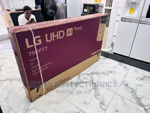 Sleek and Stylish Tv Lg UHD Smart Up7760 75”