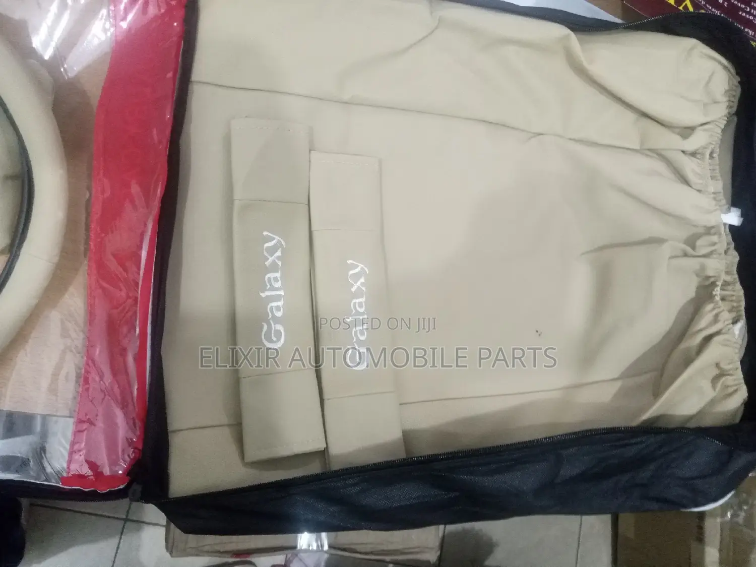 Fresh Car Seat Cover Cream-Colored