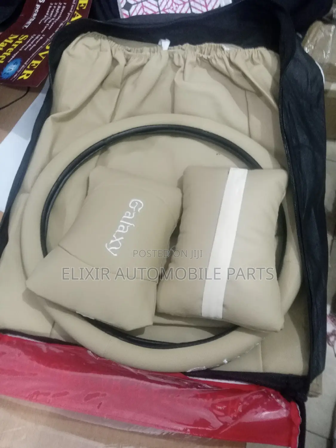 Fresh Car Seat Cover Cream-Colored