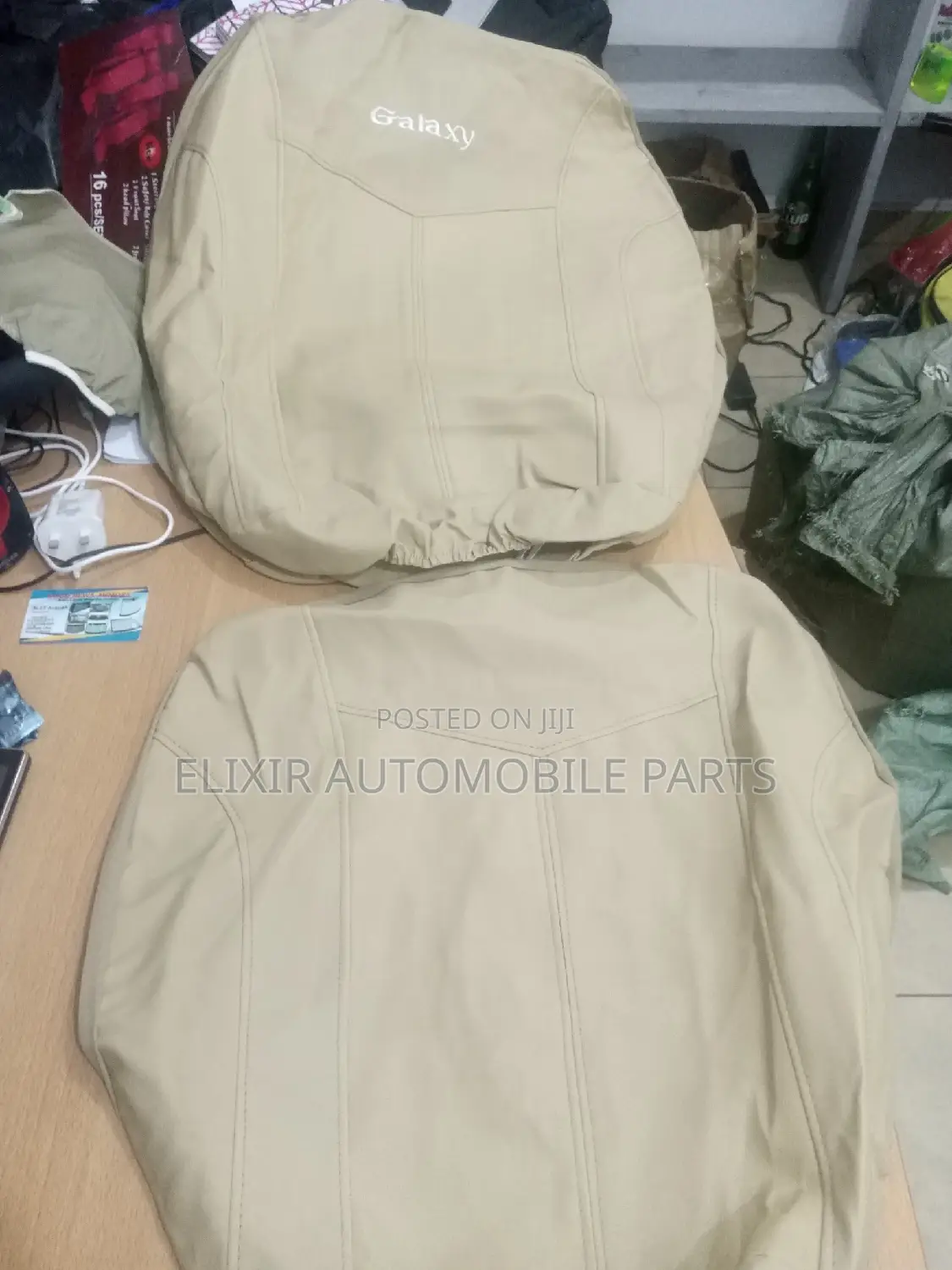 Fresh Car Seat Cover Cream-Colored