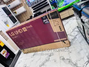 Crystal Clear Picture Quality Lg UHD Smart 75”Up7760