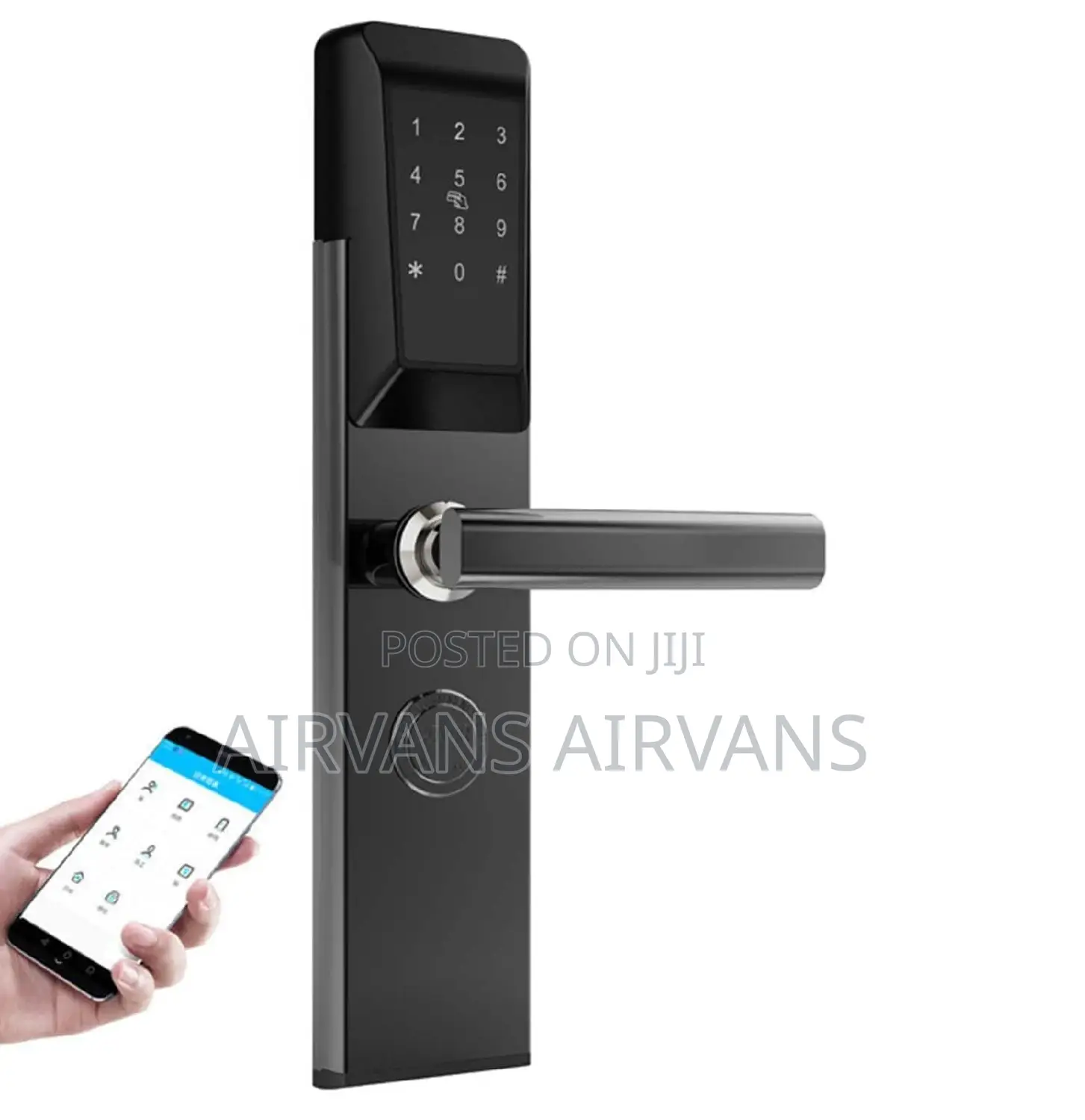 QLEUNG Smart Door Lock(App Control,Fingerprint,Password Etc)