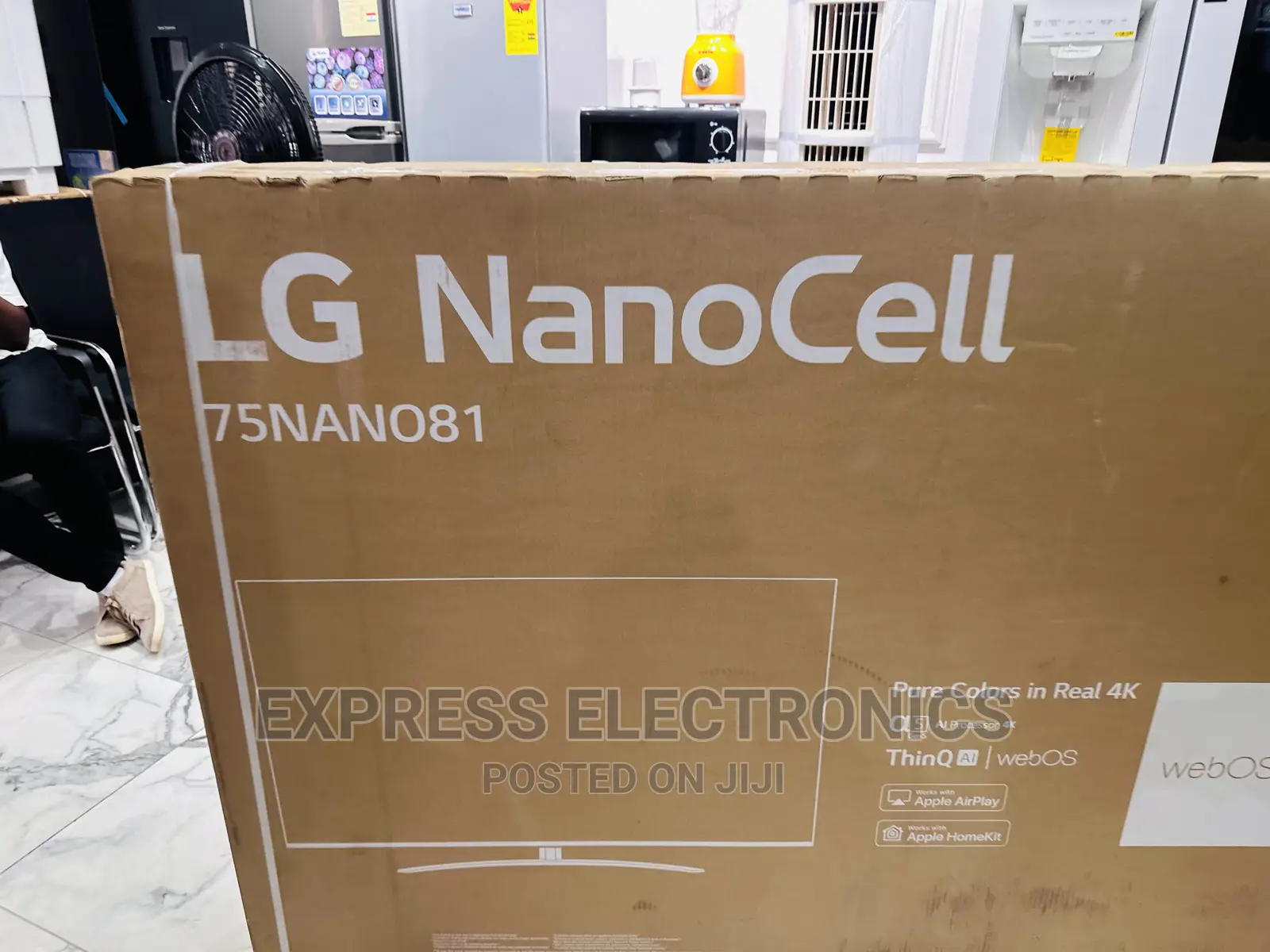 Stay Connected With Smart Nanocell UHD Lg 75”Nano81