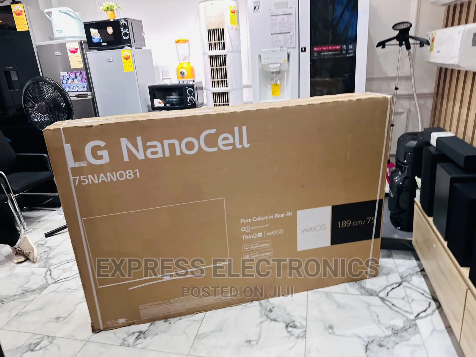 Stay Connected With Smart Nanocell UHD Lg 75”Nano81
