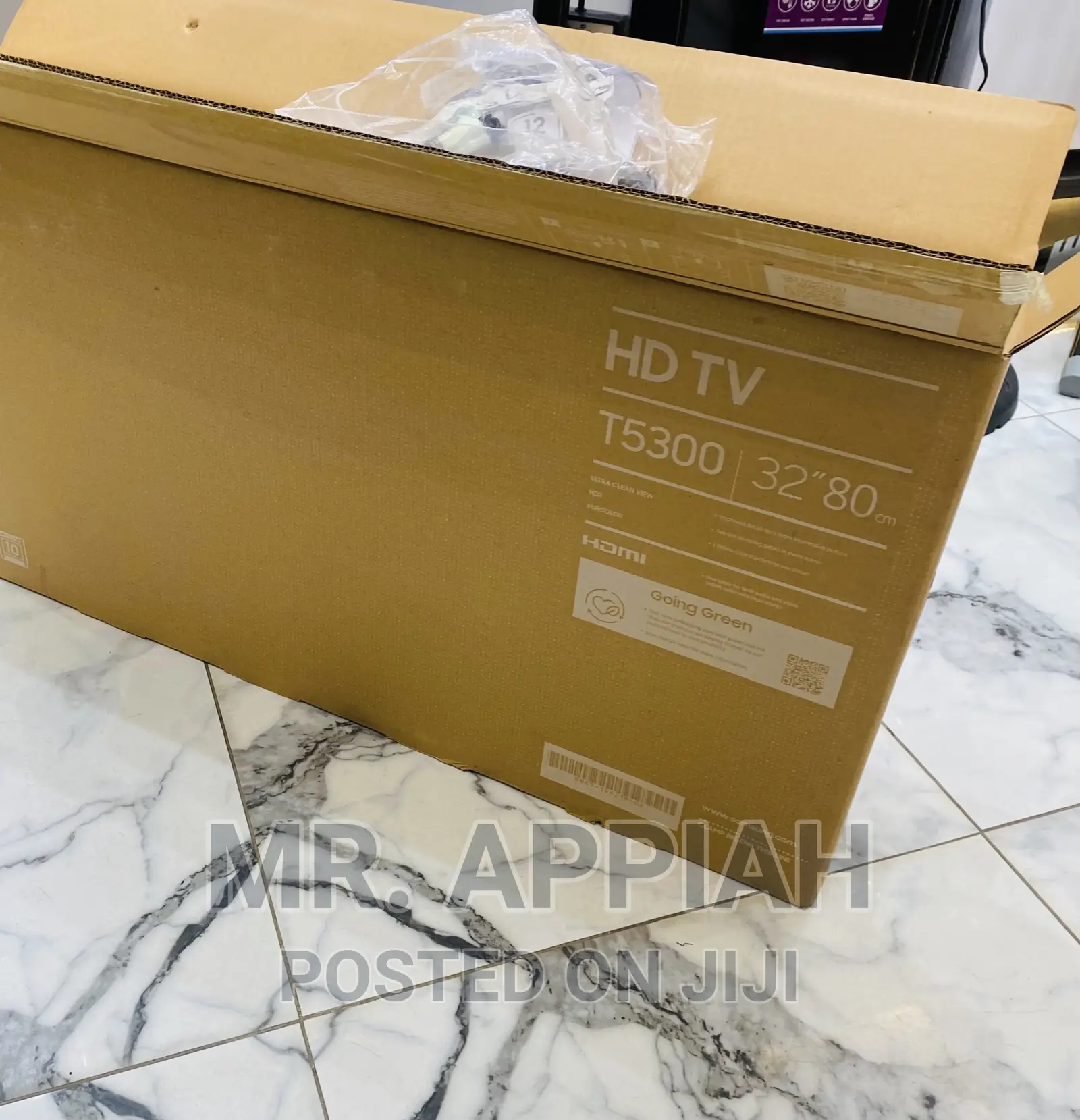 Energy and Cost Saving Samsung 32” Full HD LED Tv(Black)