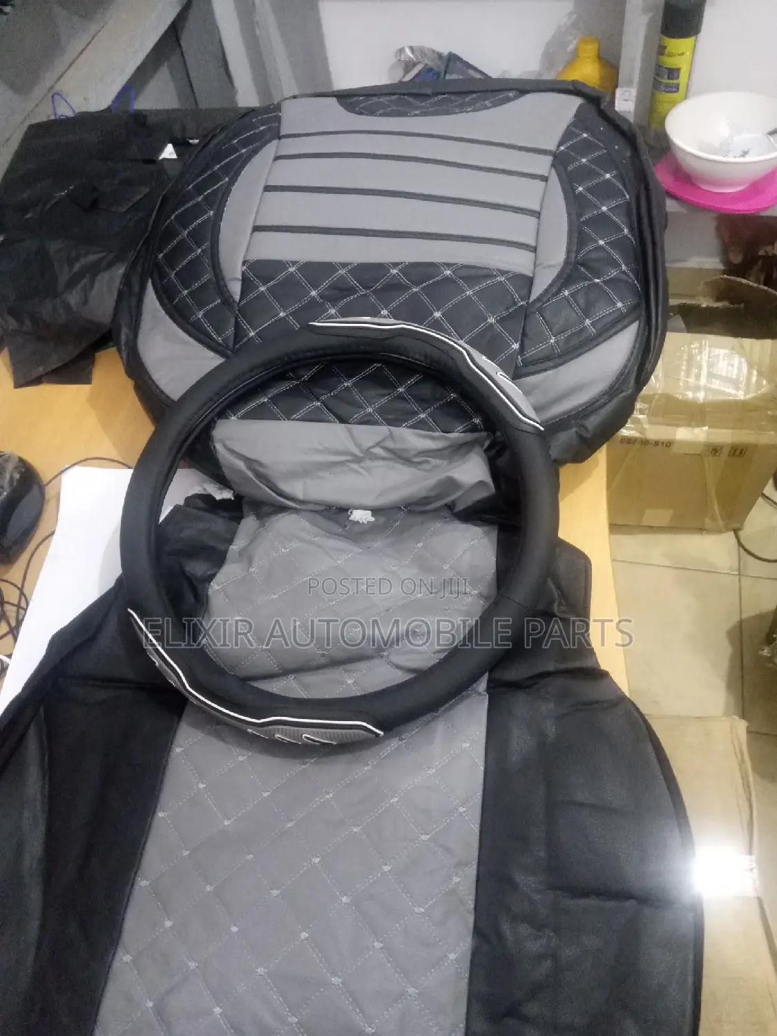 Buy Luxury Seat Cover and Get Free Dashboard Spray
