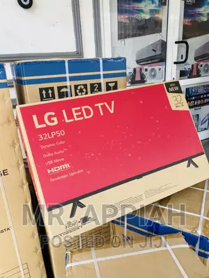 Original LG 32LP500BPTA 32 Inch HD LED Tv(Black) 