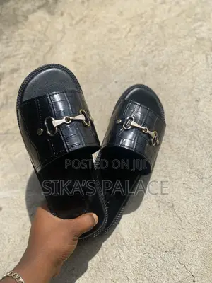 Crocodile Skin Slippers