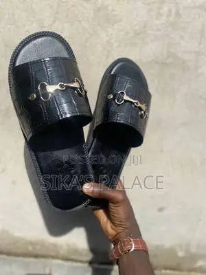 Crocodile Skin Slippers