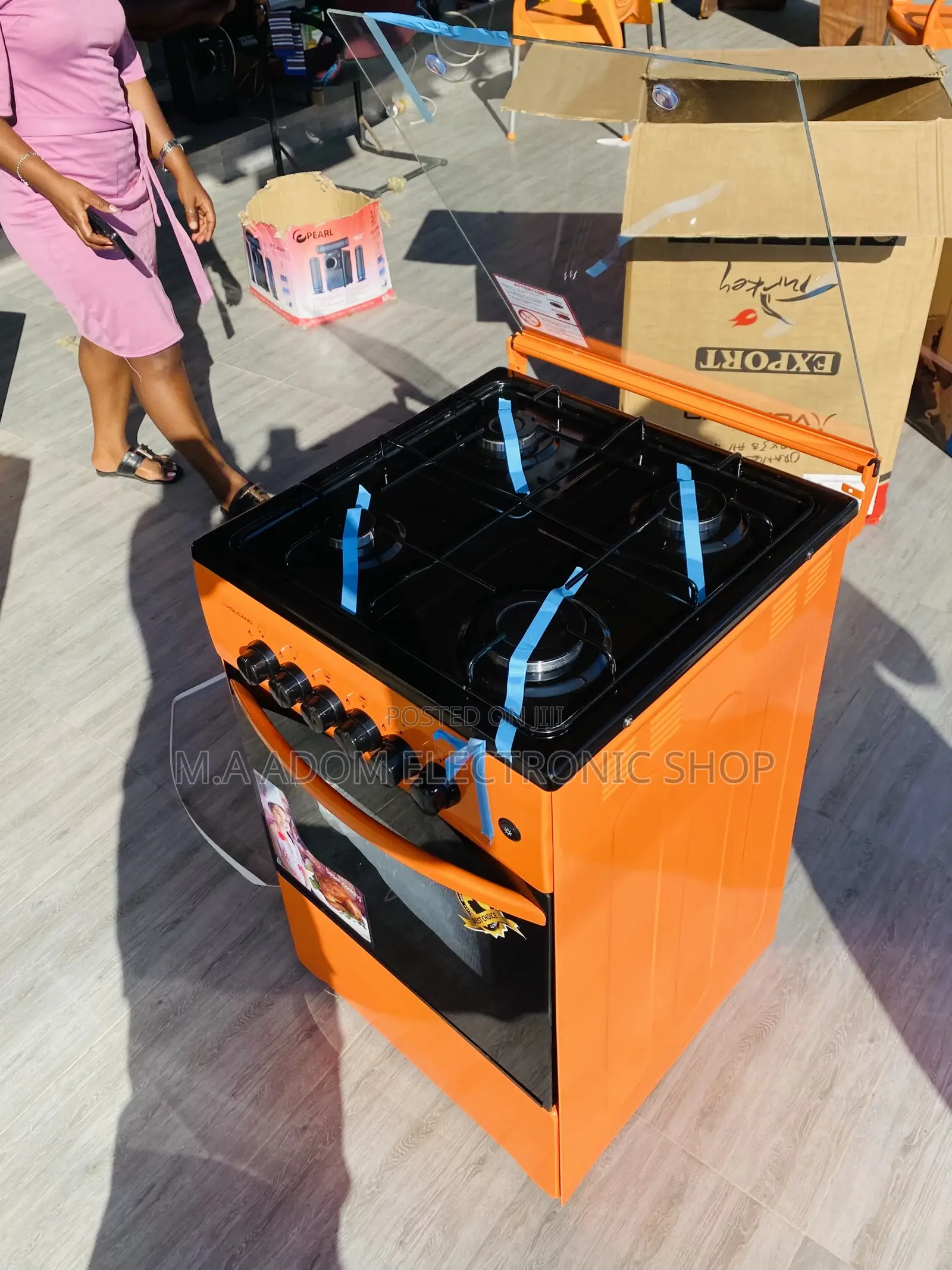 Purchase High Quality Volcano 50x50 4 Gas Burner + Oven 