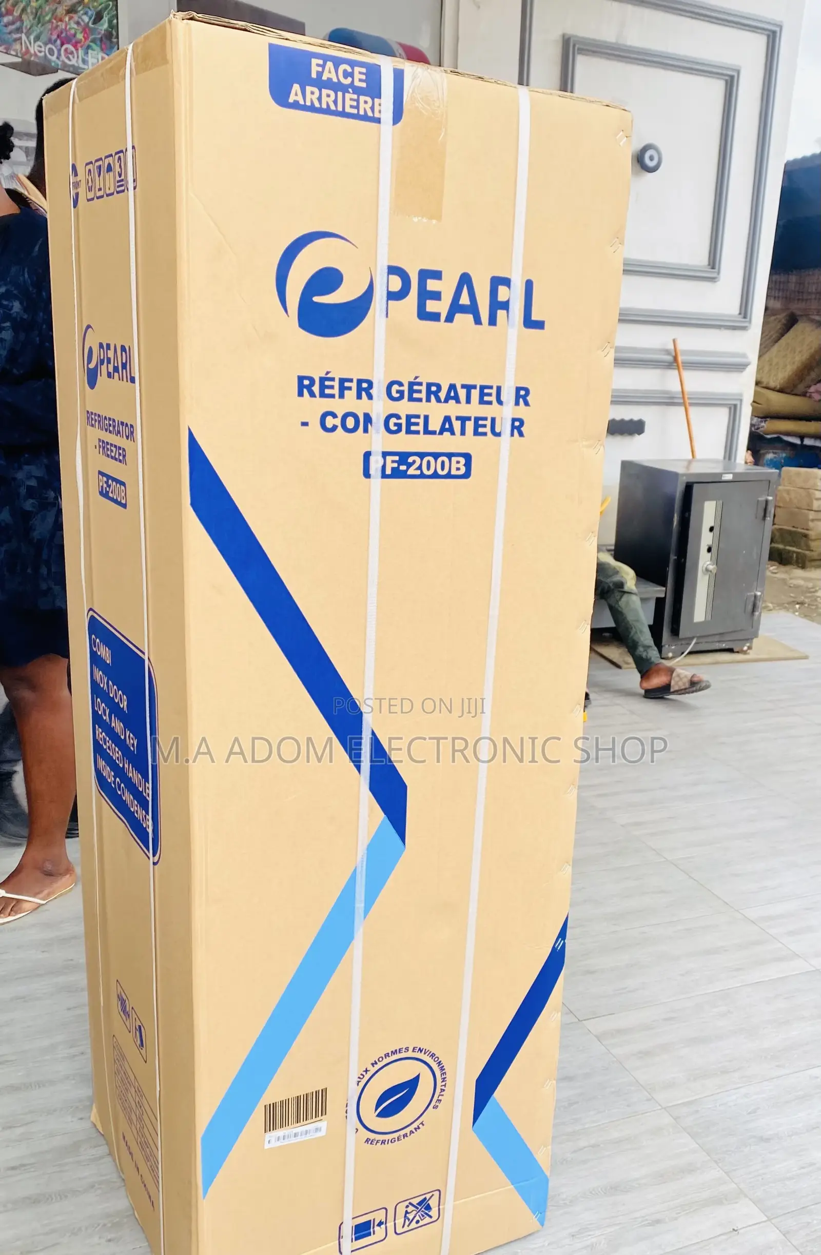 Extremely Chilling Pearl PF-200B Double Door Refrigerator 