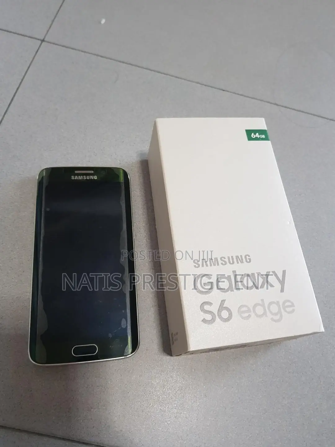 New Samsung Galaxy S6 edge 32 GB Black