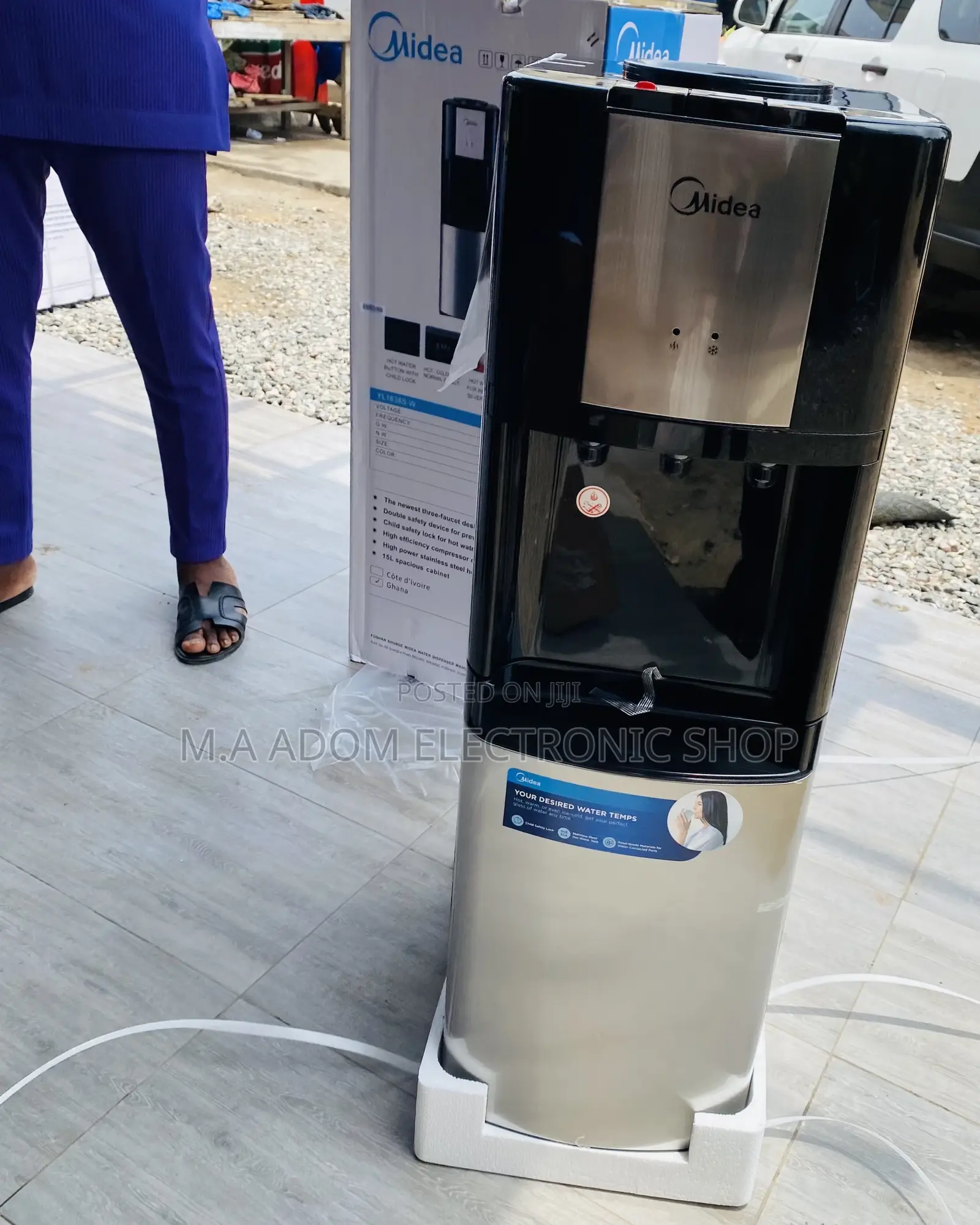 Purchase Original Midea YL1638S-W 3 Tray Water Dispenser 