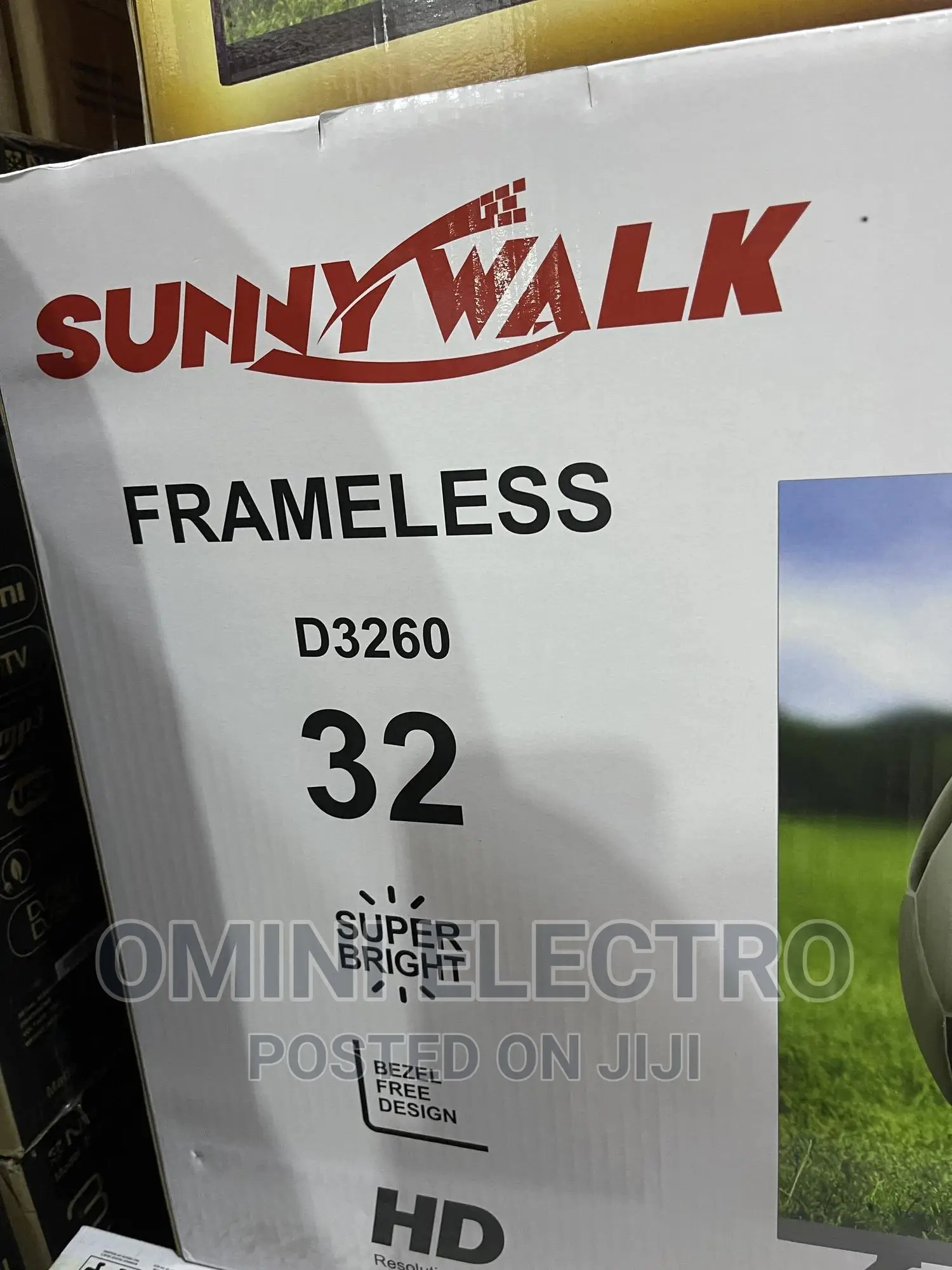 Brand New Sunny 32 Frameless Digital Satellite Tv