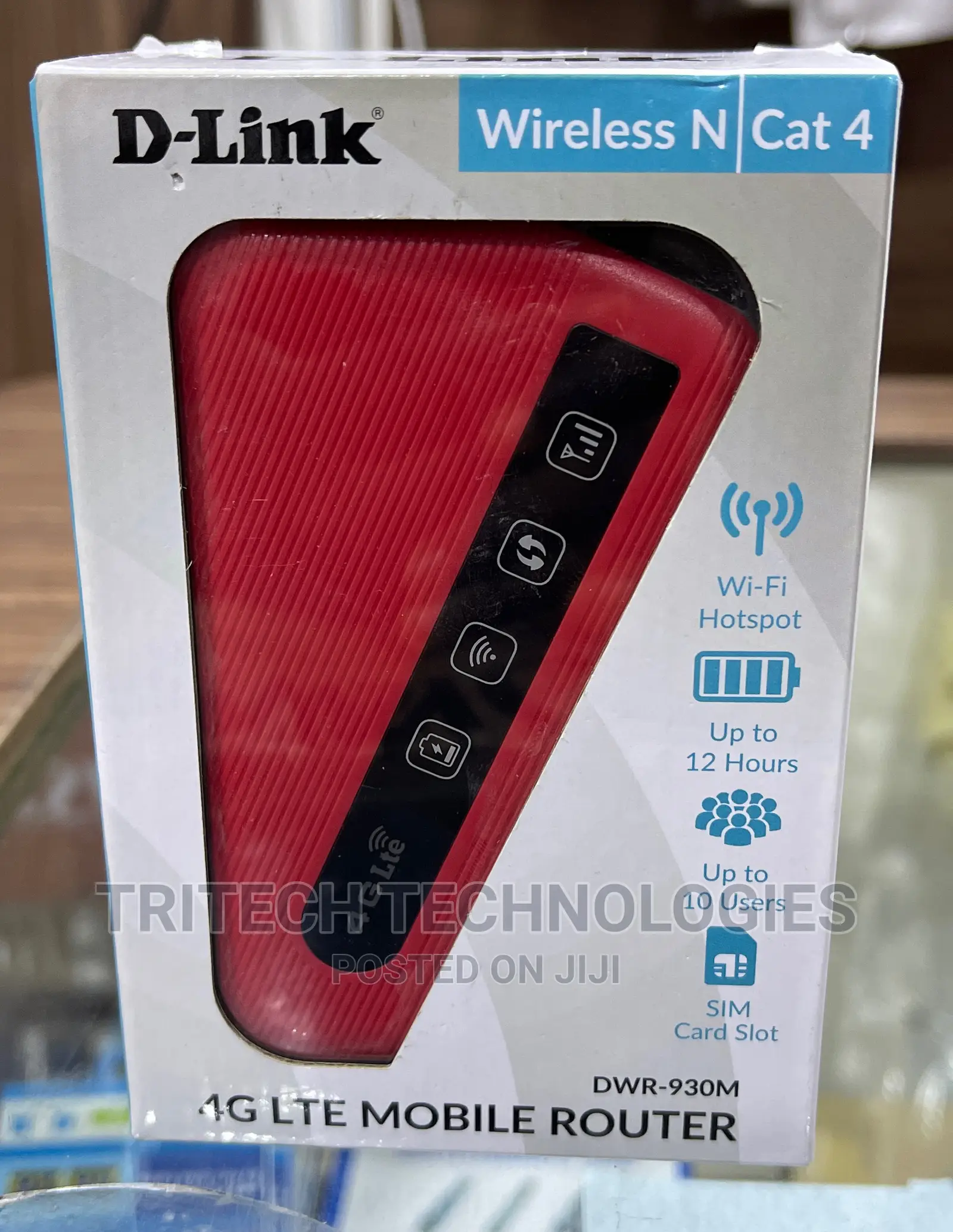 D-Link 4G Pocket Mifi Router DWR-930m
